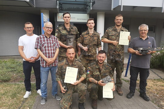 Abschlussbild Metallbau Bundeswehr 2023