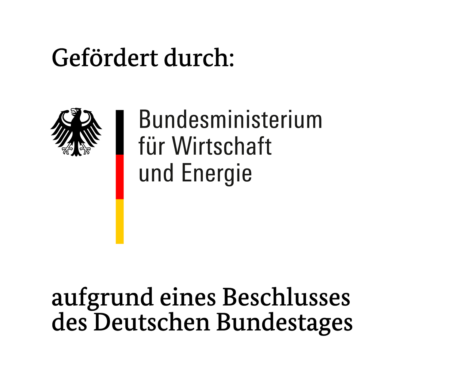 Logo Bundesministerium für Wirtschaft und Energie PNG