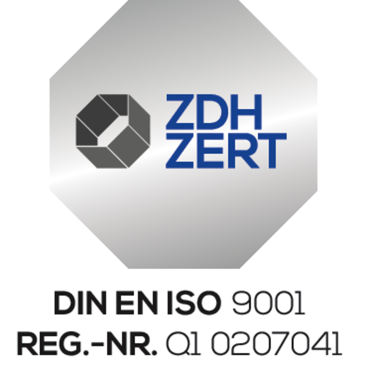 ZDH-ZERT, DIN EN ISO 9001